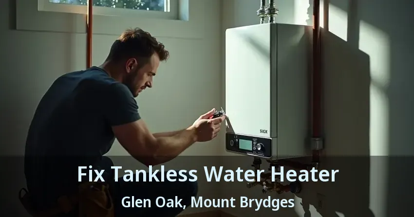 Fix Tankless Water Heater Glen Oak, Mount Brydges - ON