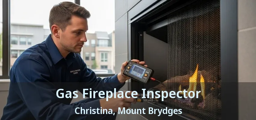 Gas Fireplace Inspector Christina, Mount Brydges - ON